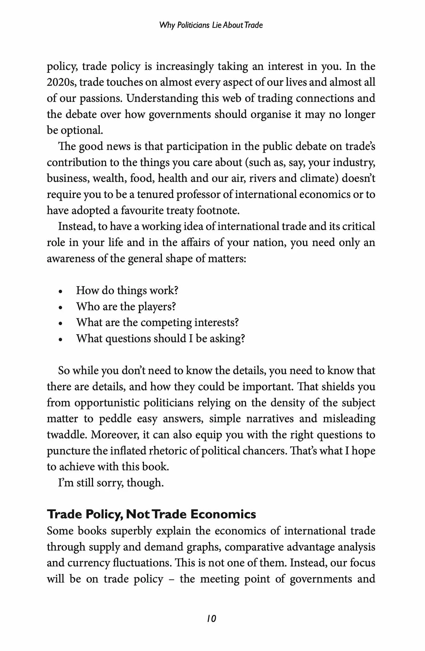 Why Politicians Lie About Trade: What You Need to Know