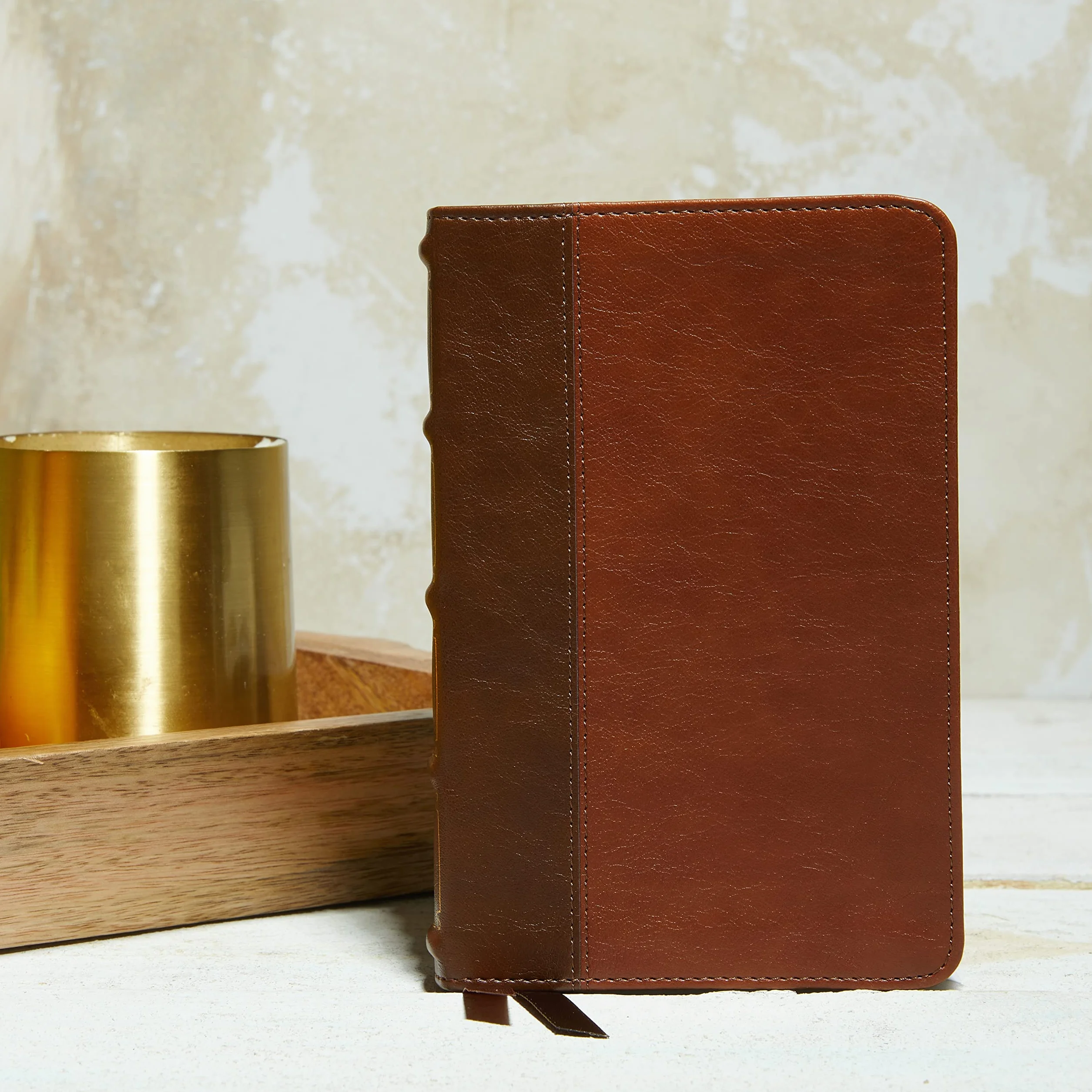 Nkjv, Compact Bible, MacLaren Series, Leathersoft, Brown, Comfort Print: Holy Bible, New King James Version