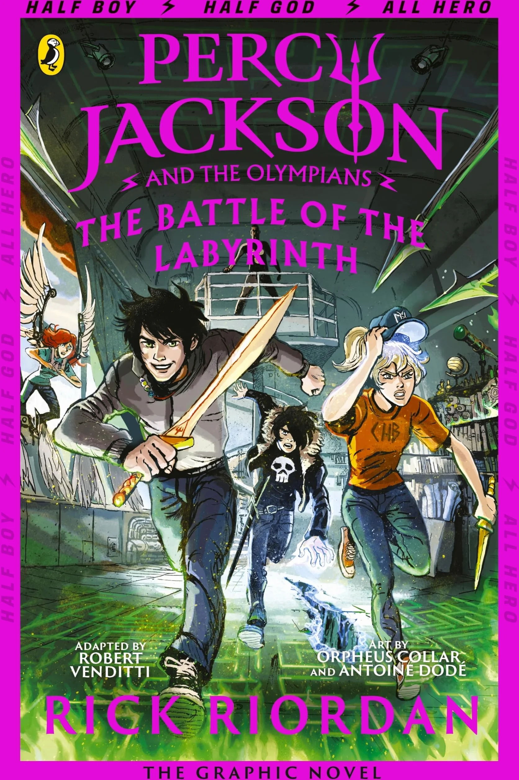 Percy Jackson Book 4: The Battle of the Labyrinth Graphic Novel