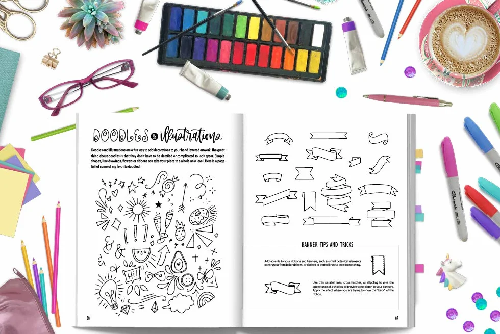 Modern Calligraphy and Hand Lettering for Kids