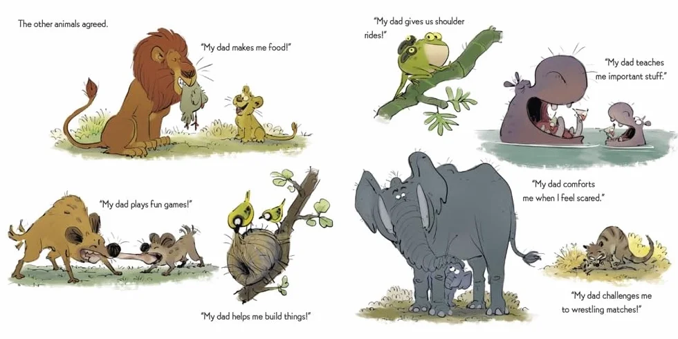 Grumpy Monkey Father's Day Fuss: Includes Fun Stickers!