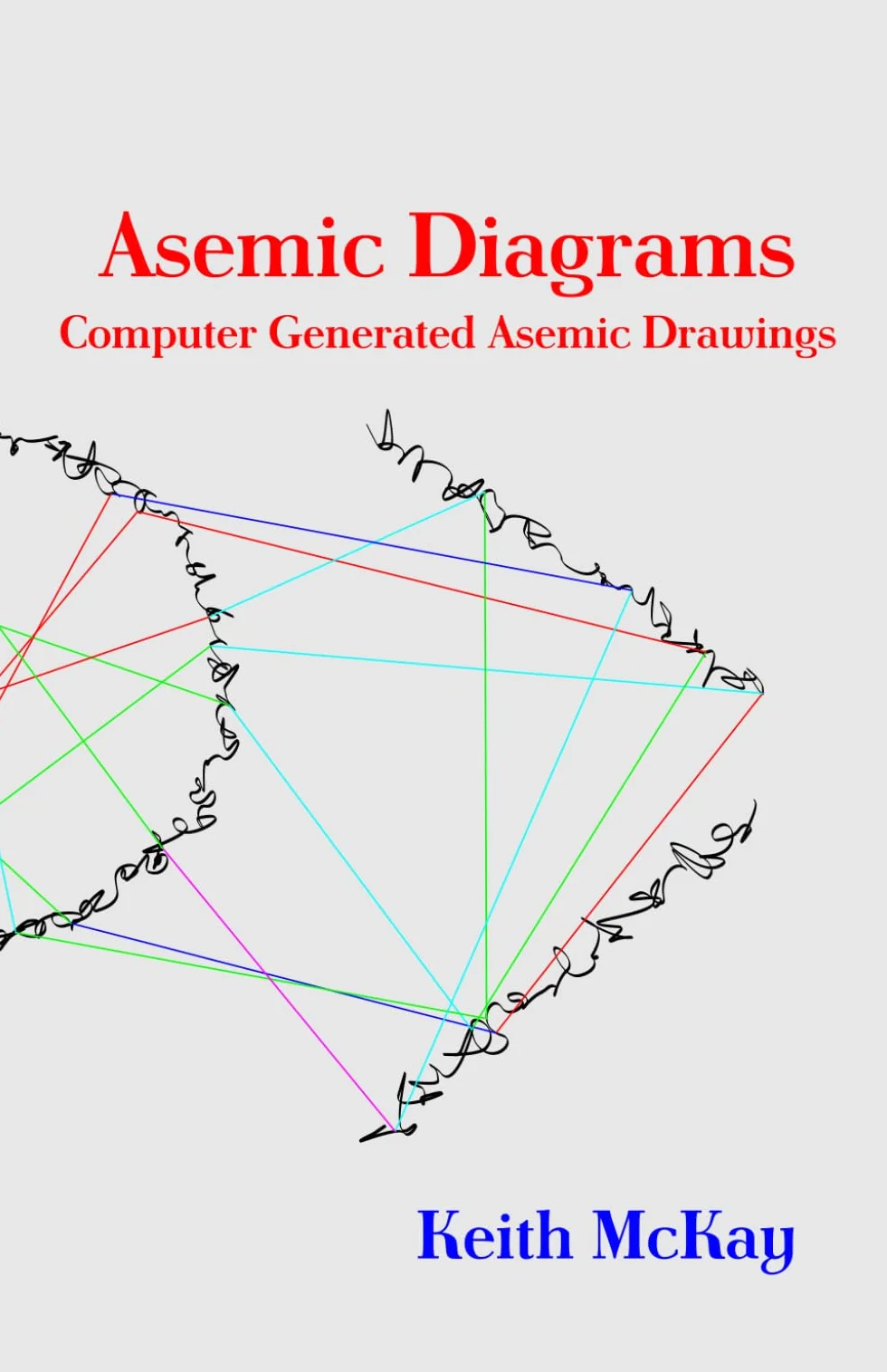 Asemic Diagrams: Computer Generated Asemic Drawings