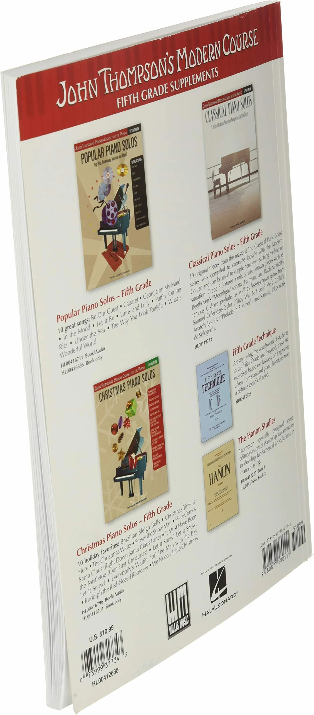 John Thompson's Modern Course for the Piano: Fifth Grade Book