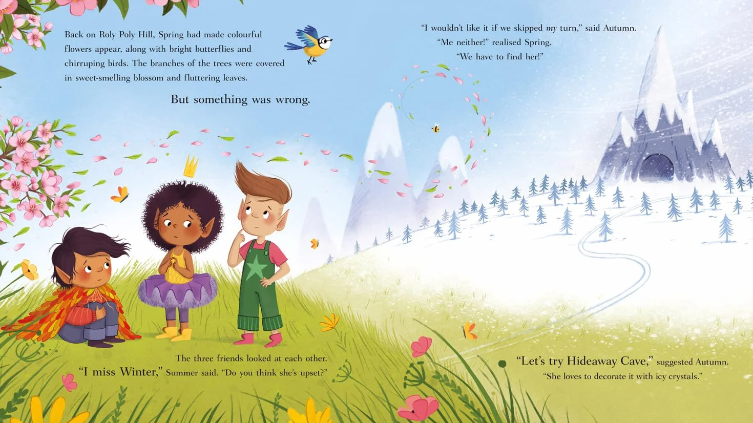 Hello Winter: The Fourth Magical Illustrated Children’s Picture Book About Friendship, Feelings & Seasons