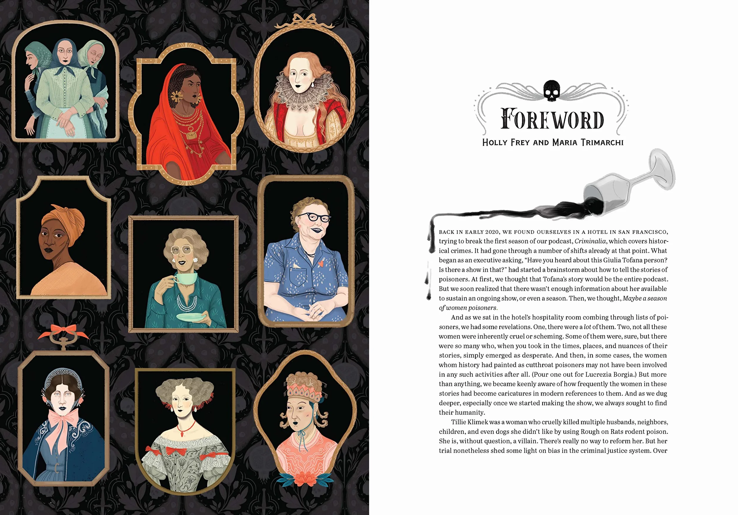 The League of Lady Poisoners: Illustrated True Stories of Dangerous Women