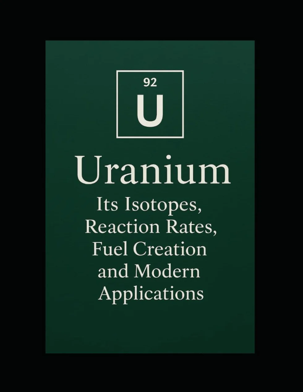 Uranium: Isotopes, Reaction Rates, Fuel Creation, Modern Applications
