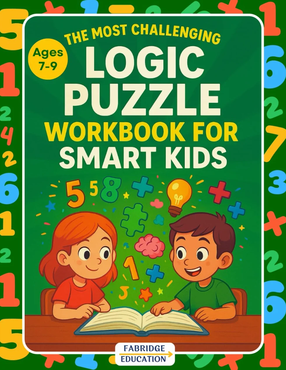 Logic Puzzle Workbook for Smart Kids Ages 7-9: Critical Thinking & Problem-Solving Activity Book