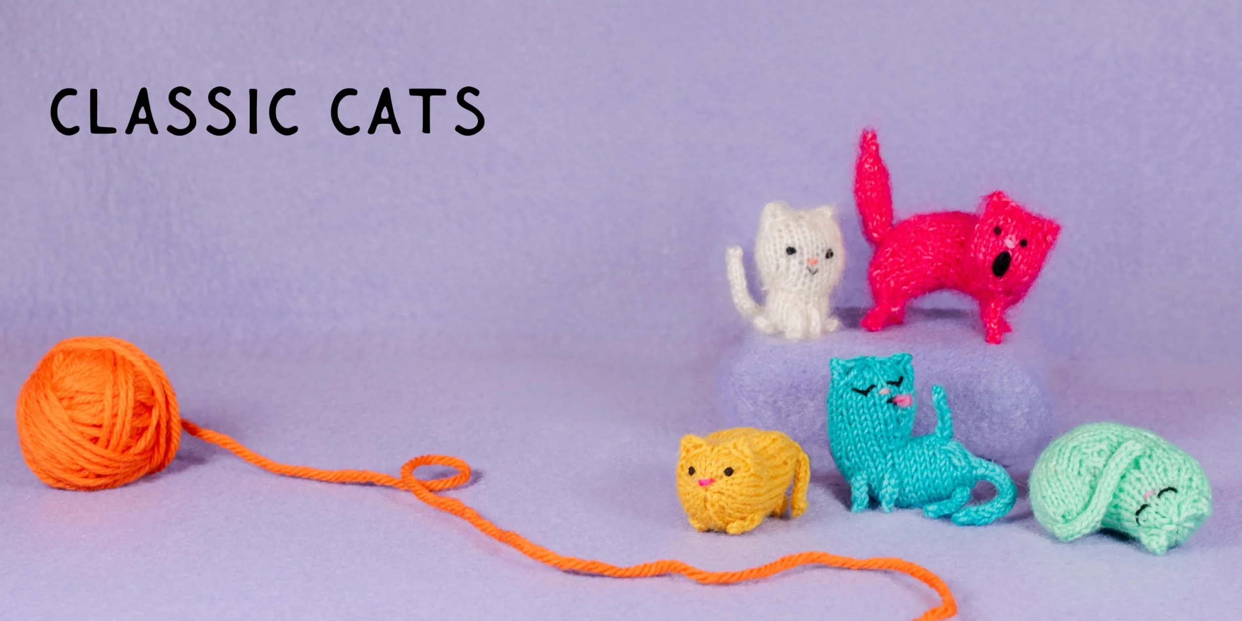 Knit Mini Amigurumi Cats!: 20 Knitting Patterns for Tiny Kitties