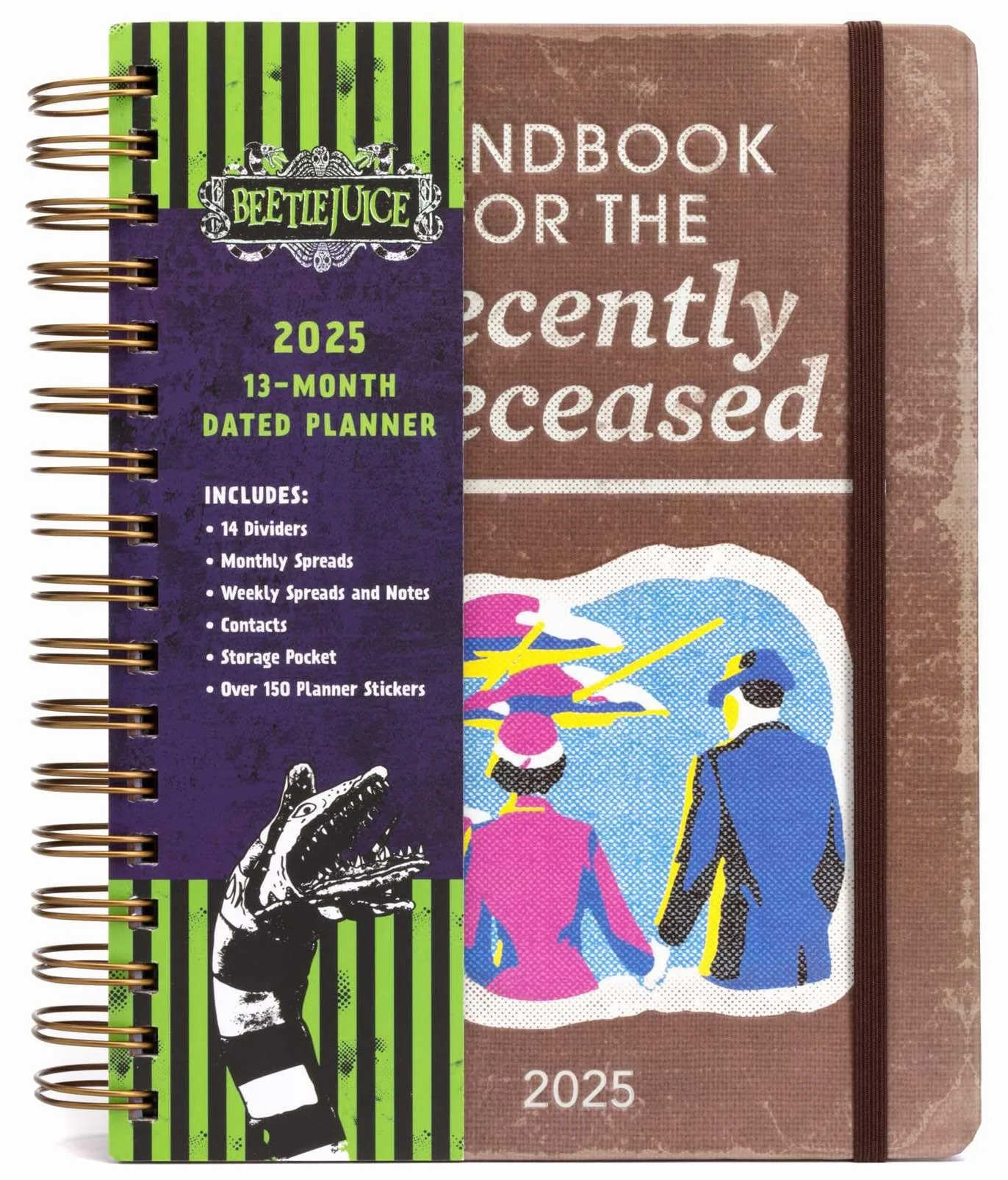 Beetlejuice 13-Month Weekly Planner 2025