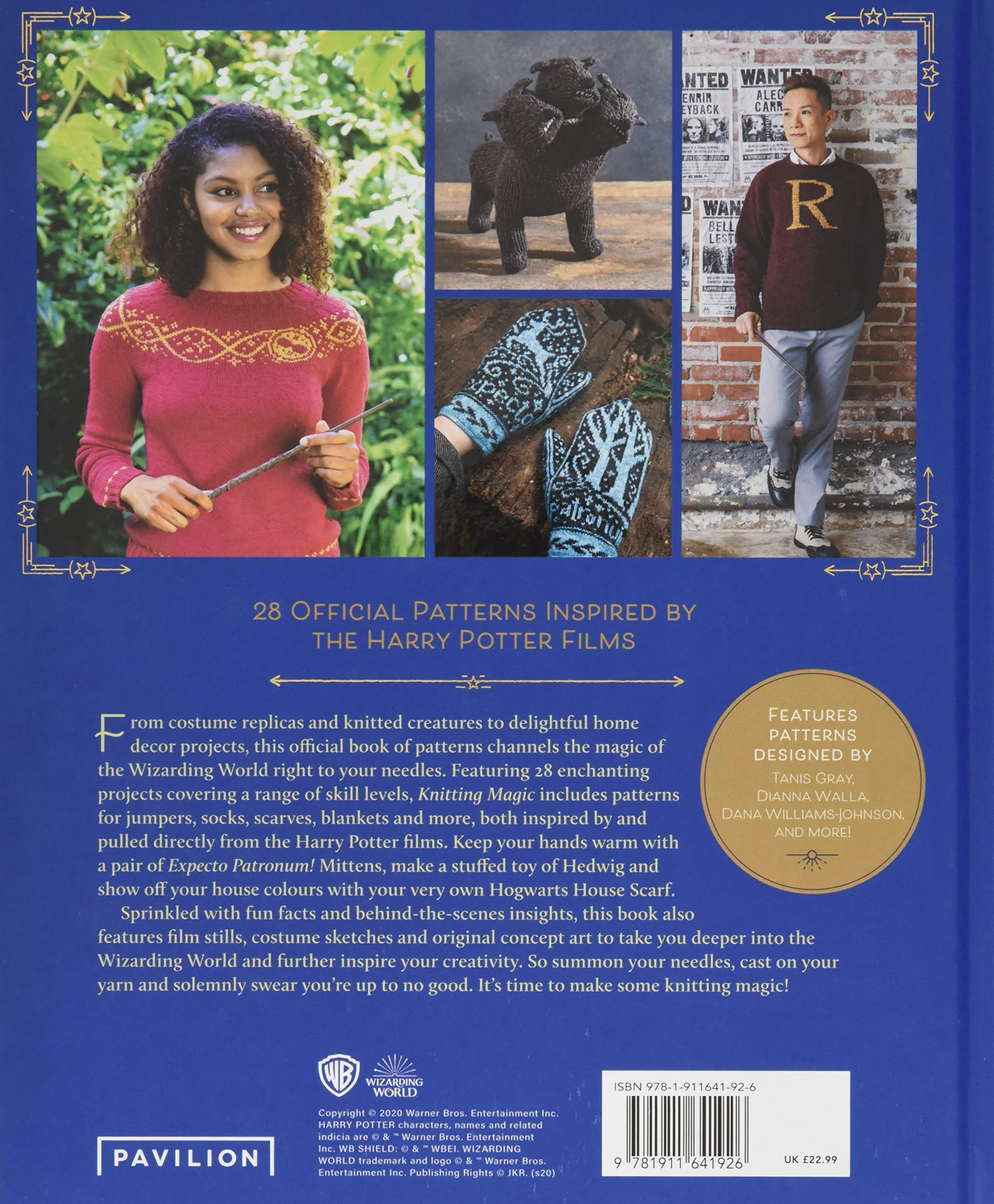 Harry Potter Knitting Magic: The official Harry Potter knitting pattern book