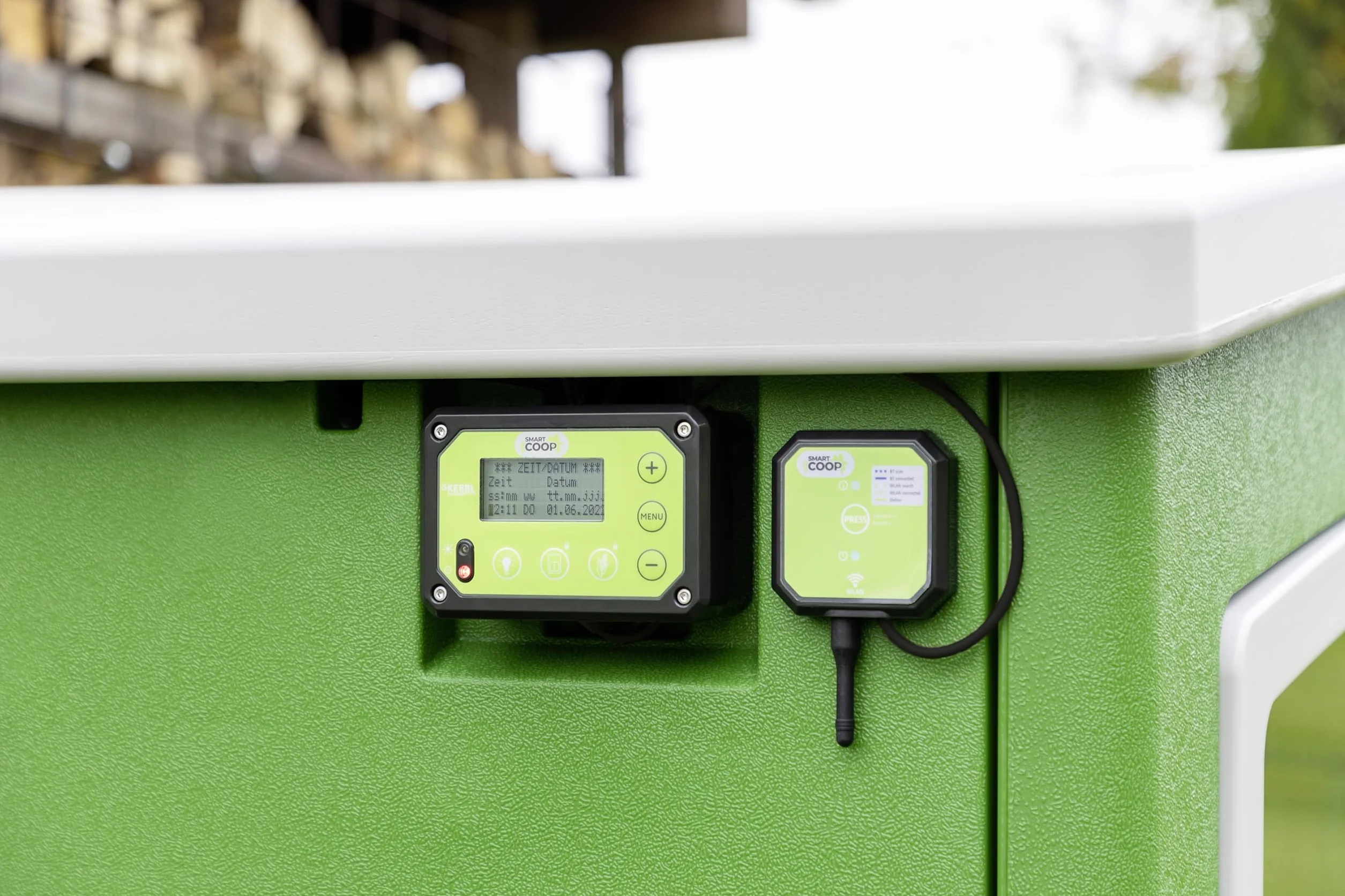 Kerbl Hobbyfarming Smartcoop Sterowanie Klapką dla Kurczaków, Odporne na Uderzenia, Pyłoszczelne