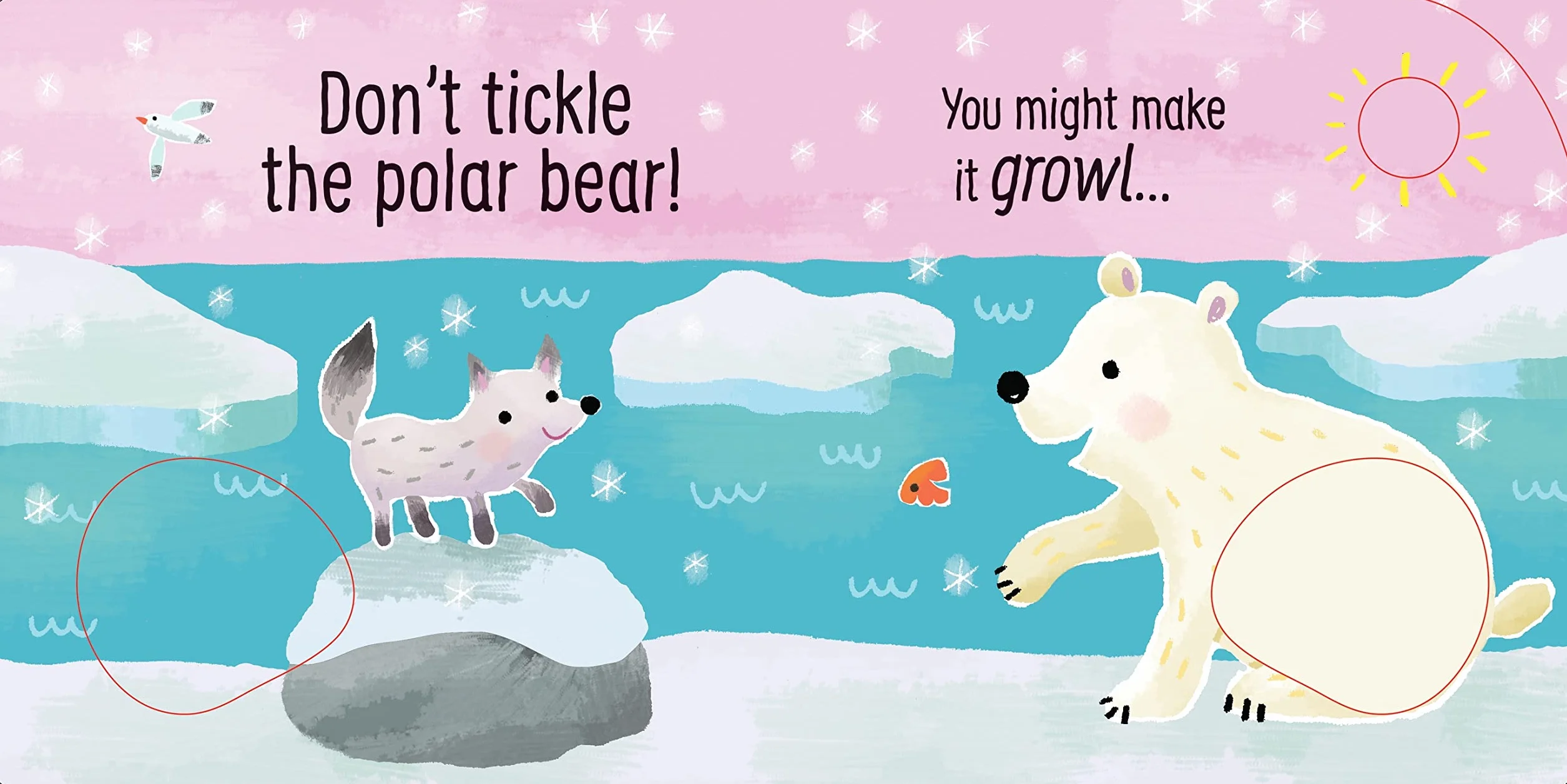 Don't Tickle the Polar Bear! (Touchy-feely sound books): 1