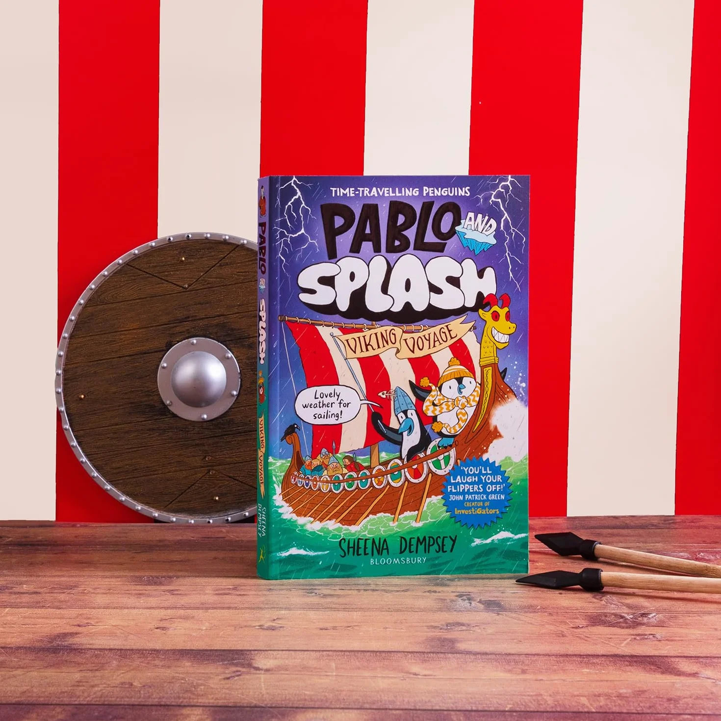 Pablo and Splash: Viking Voyage: Hilarious Kids' Graphic Novel Time-Travelling Penguins