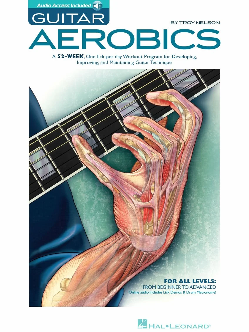 Guitar Aerobics Book Online Audio: 52-Week One-Lick-Per-Day Workout Program for Guitar Technique
