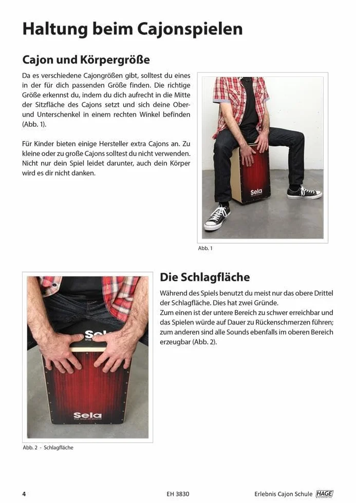 Erlebnis Cajon Schule mit MP3-CD: Schneller Einstieg ins Cajonspiel für alle Altersstufen