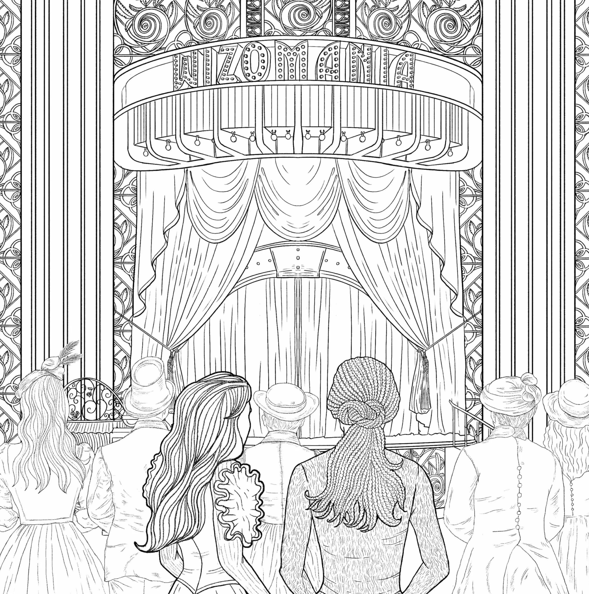 Wicked Official Coloring Book