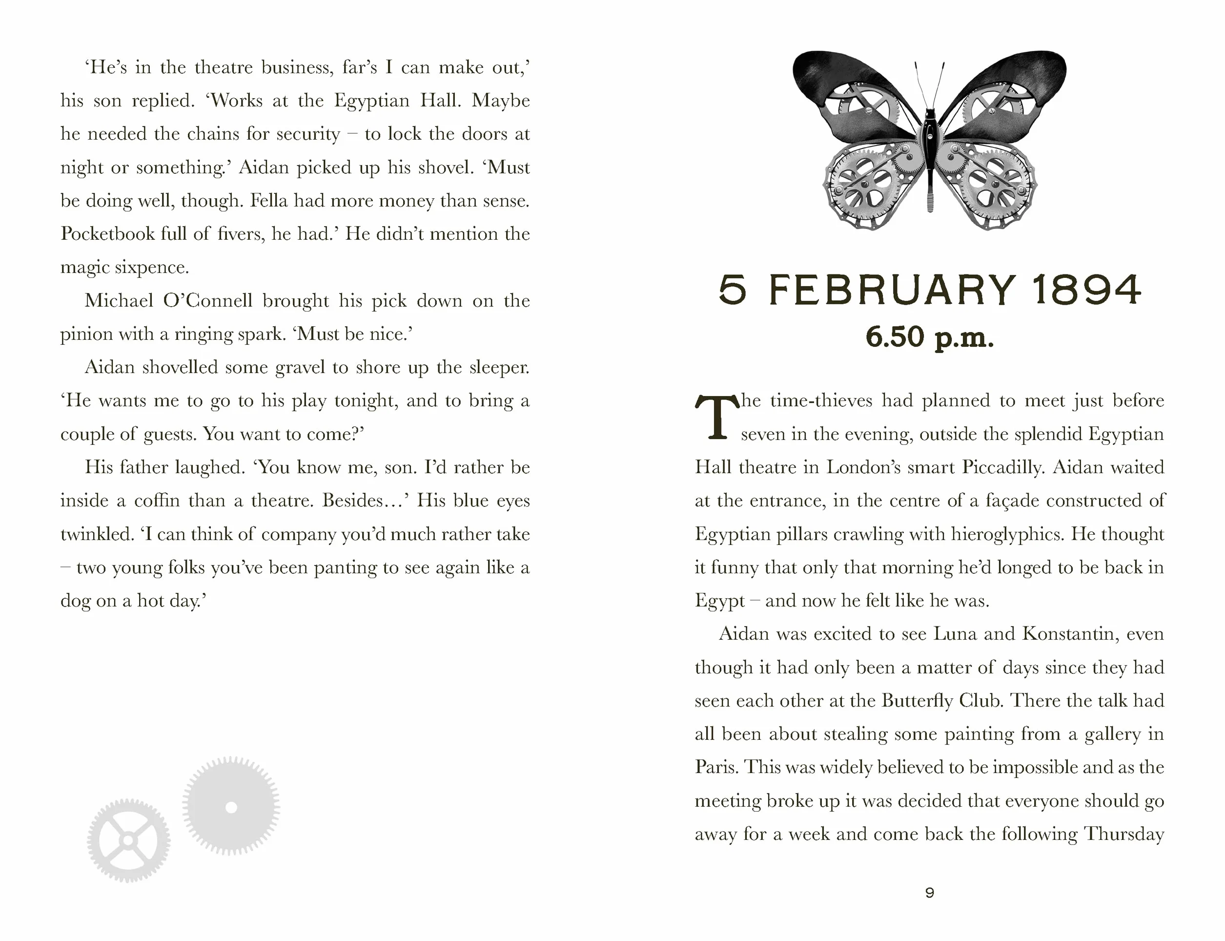 The Butterfly Club: The Mona Lisa Mystery: Book 3 - A time-travelling adventure around Paris and Florence
