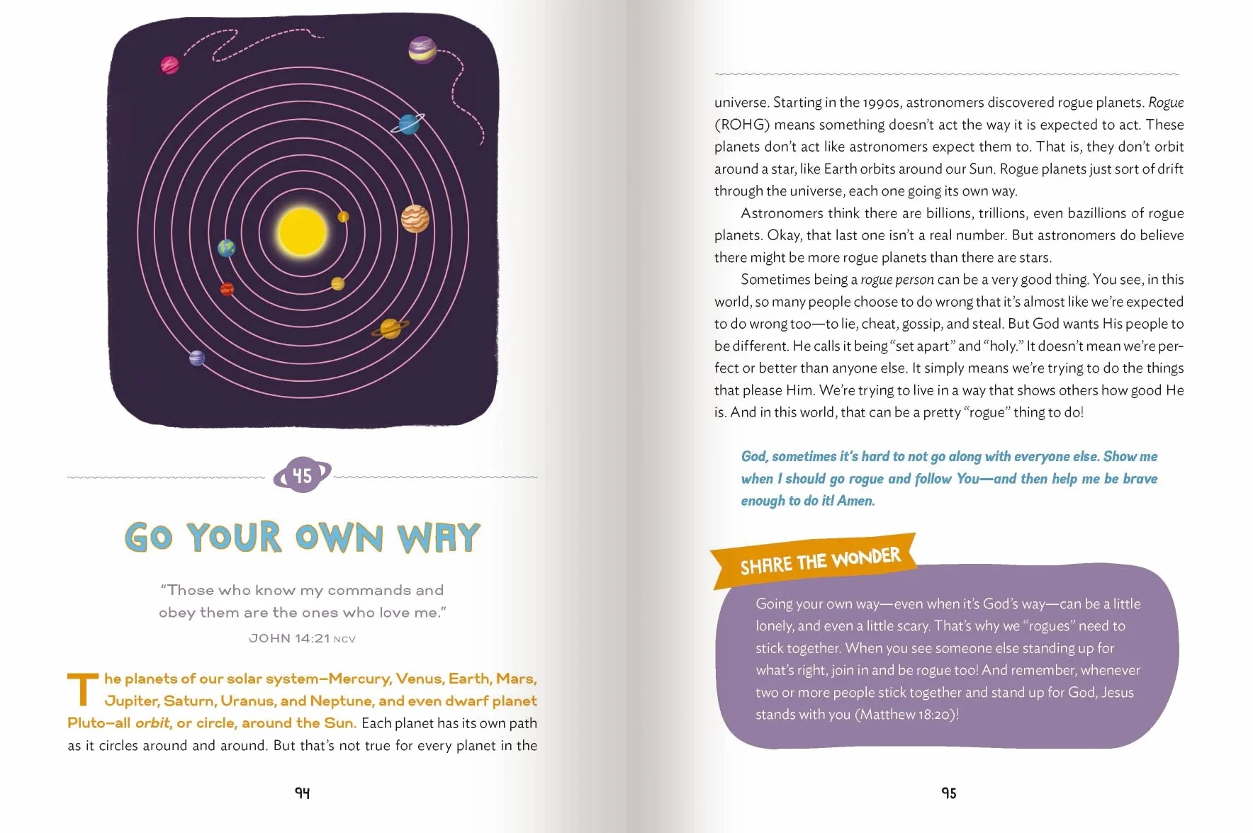 The Wonder of Creation: 100 More Devotions about God and Science