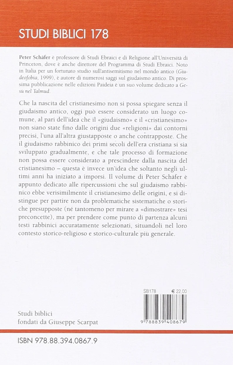 La nascita del giudaismo dallo spirito del cristianesimo