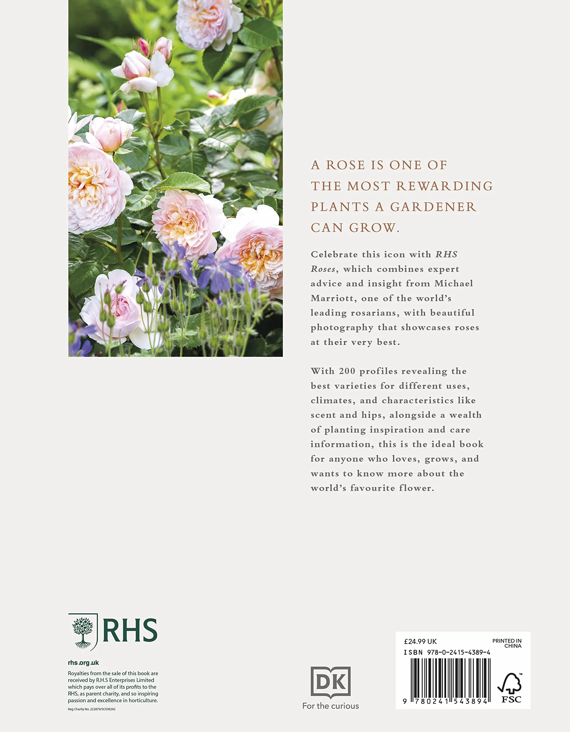 RHS Roses: An Inspirational Guide to Choosing and Growing the Best Roses