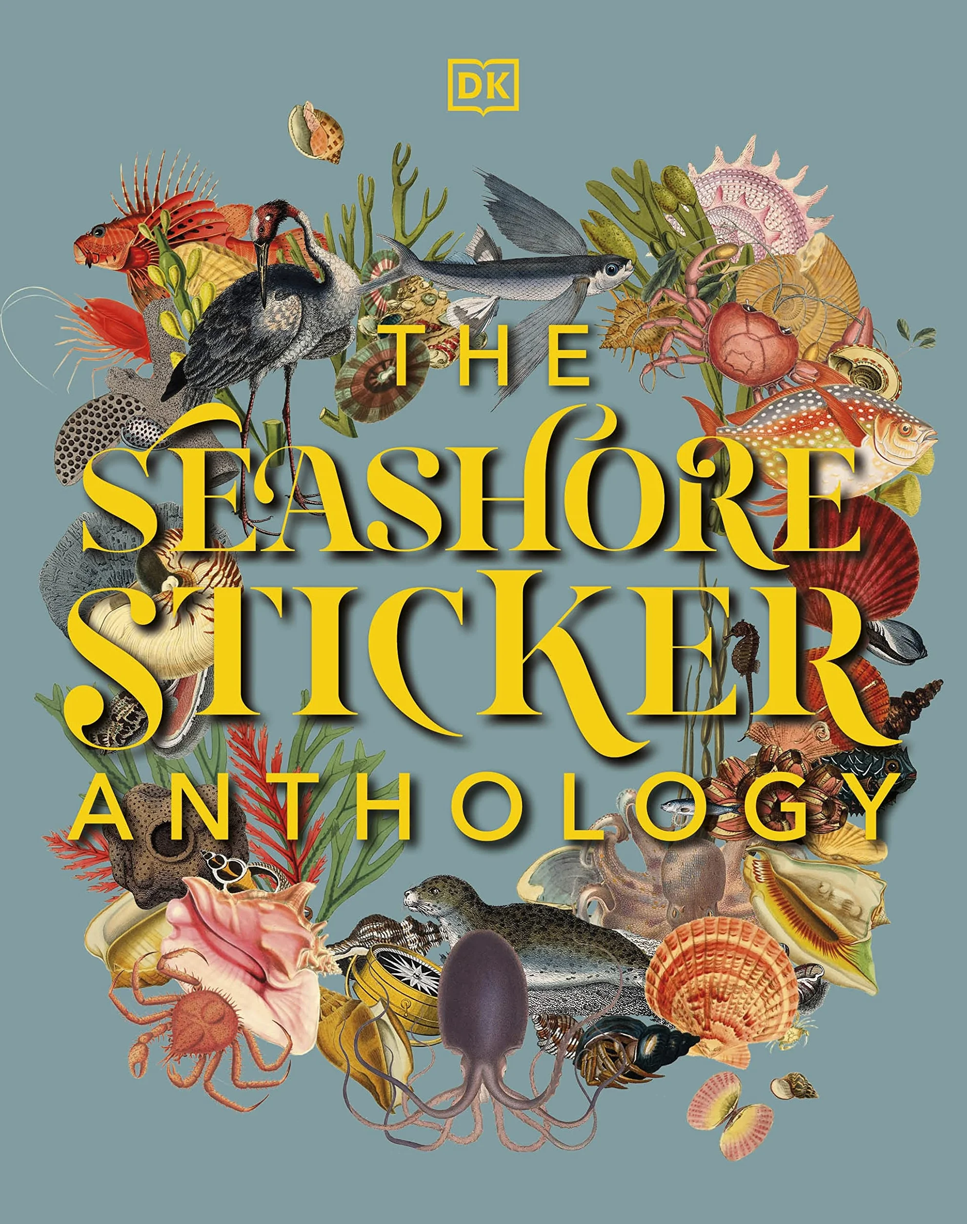 The Seashore Sticker Anthology: 1,000+ Vintage Stickers