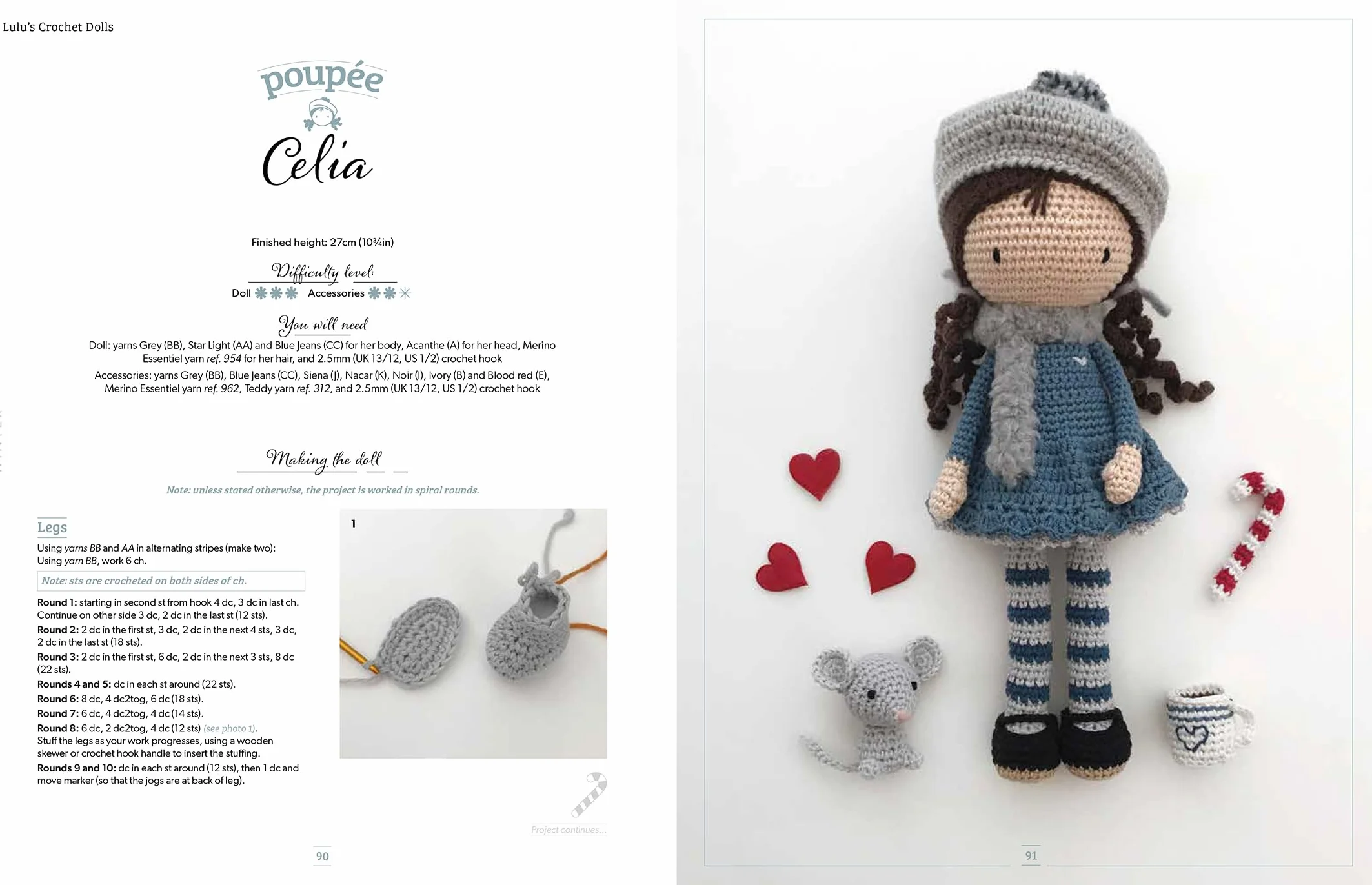 Lulu's Crochet Dolls: 8 Adorable Dolls and Accessories to Crochet