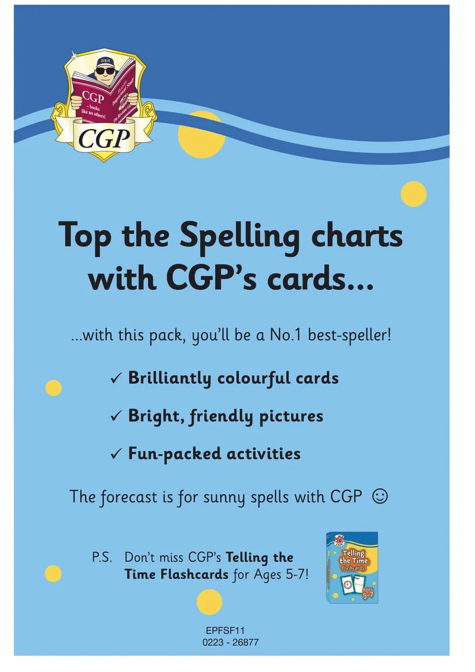 Spelling Flashcards for Ages 5-7