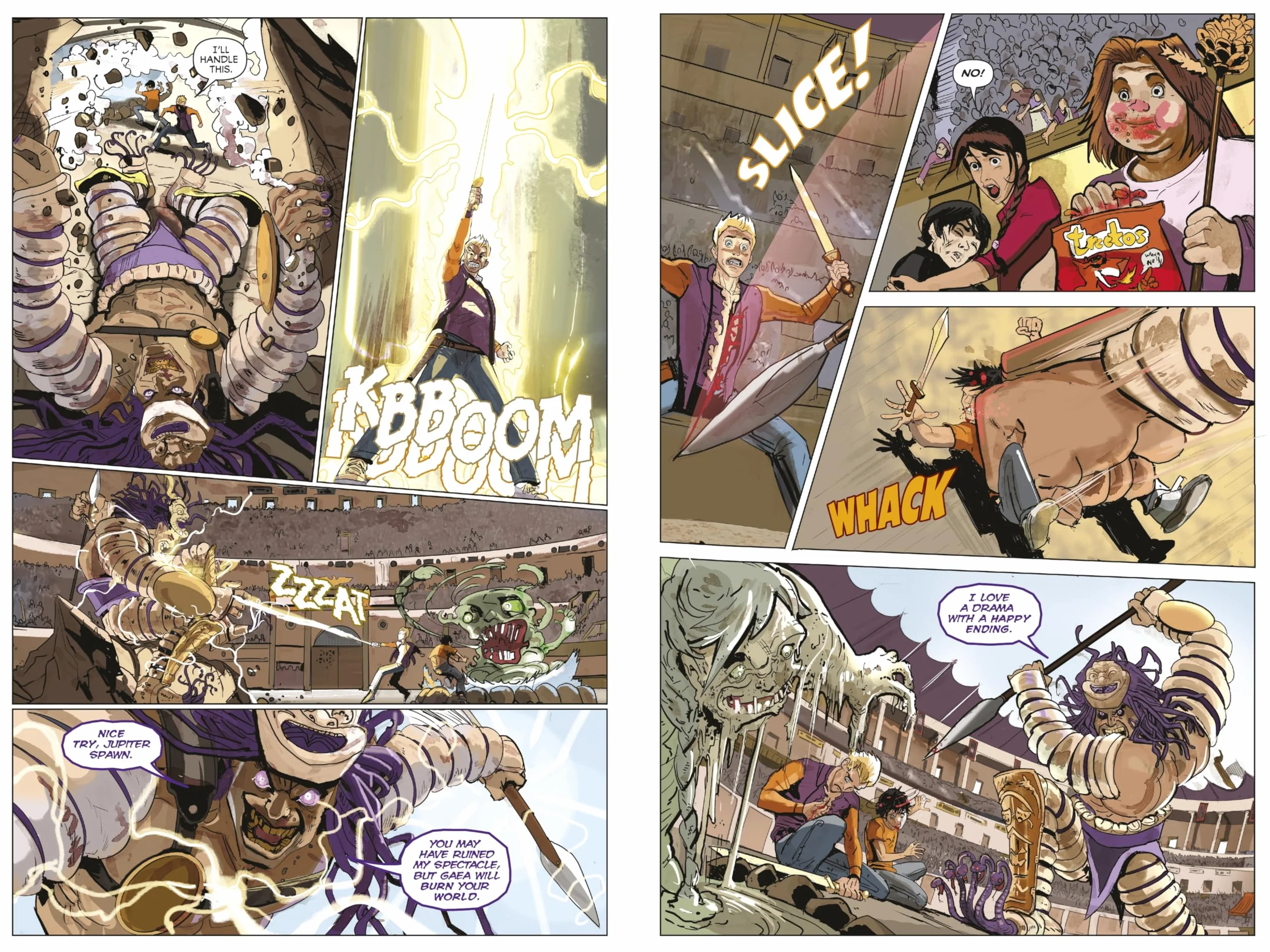 The Mark of Athena: The Graphic Novel (Heroes of Olympus Book 3)