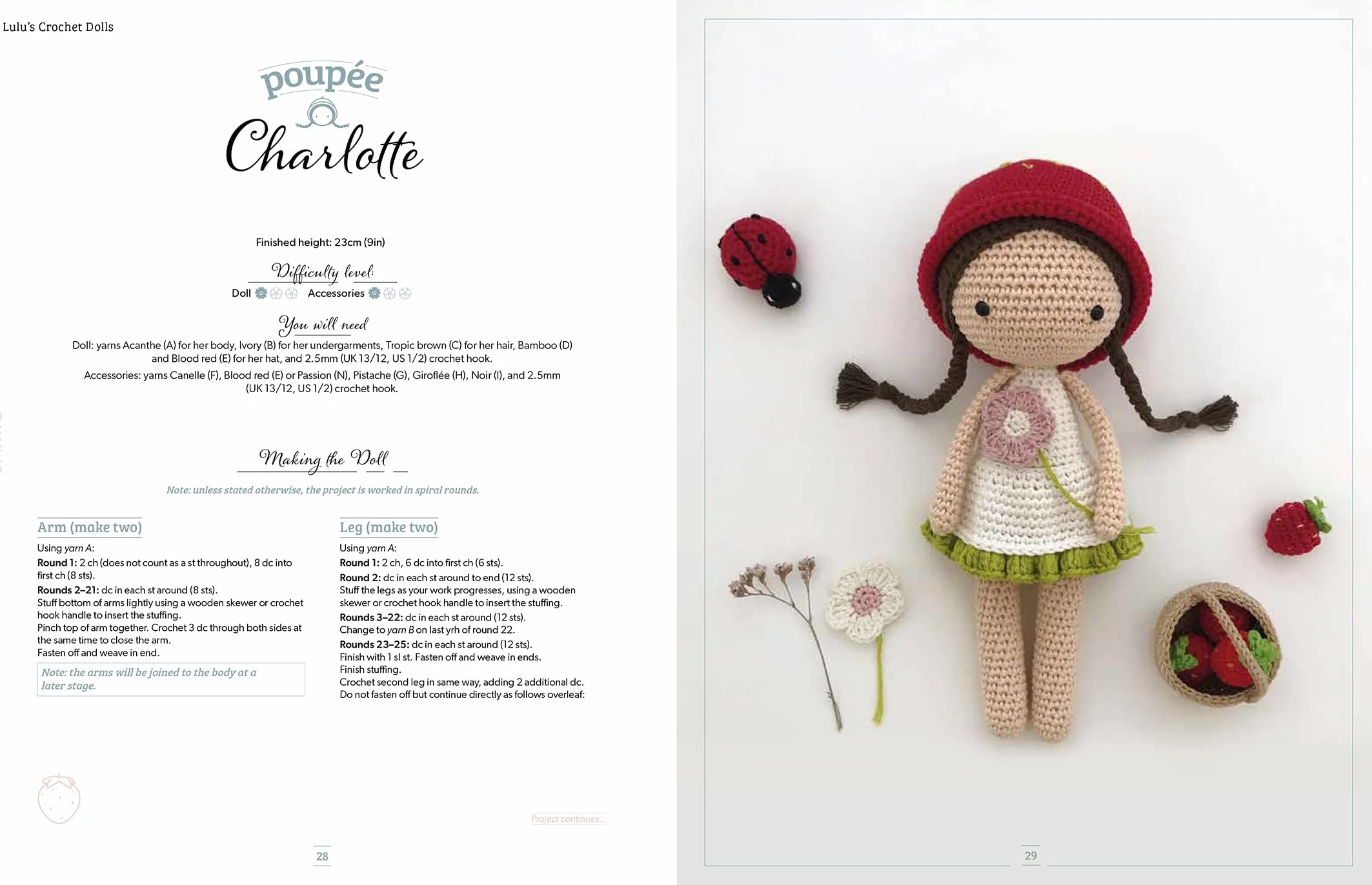 Lulu's Crochet Dolls: 8 Adorable Dolls and Accessories to Crochet