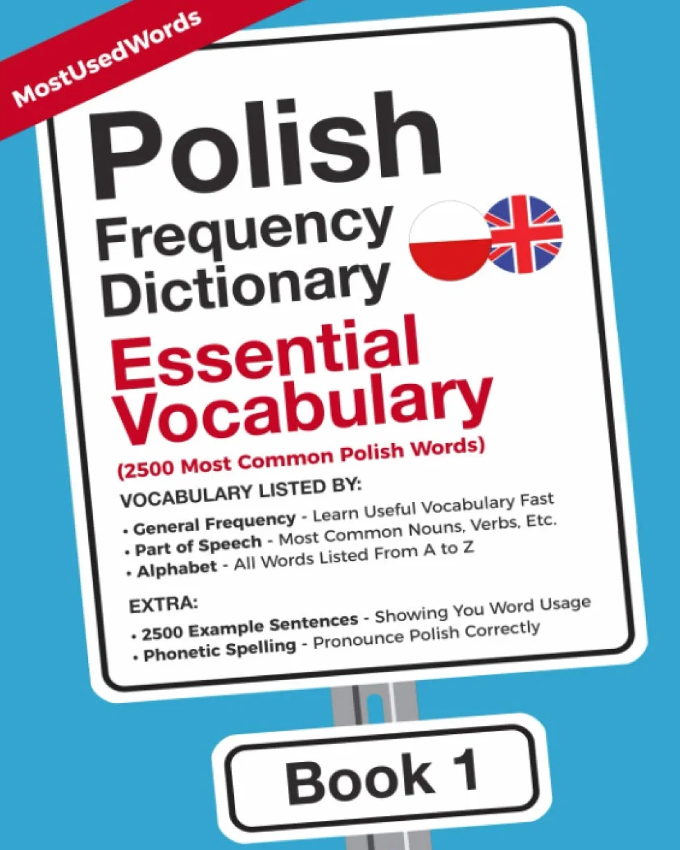 Polish Frequency Dictionary: 2500 Most Common Polish Words