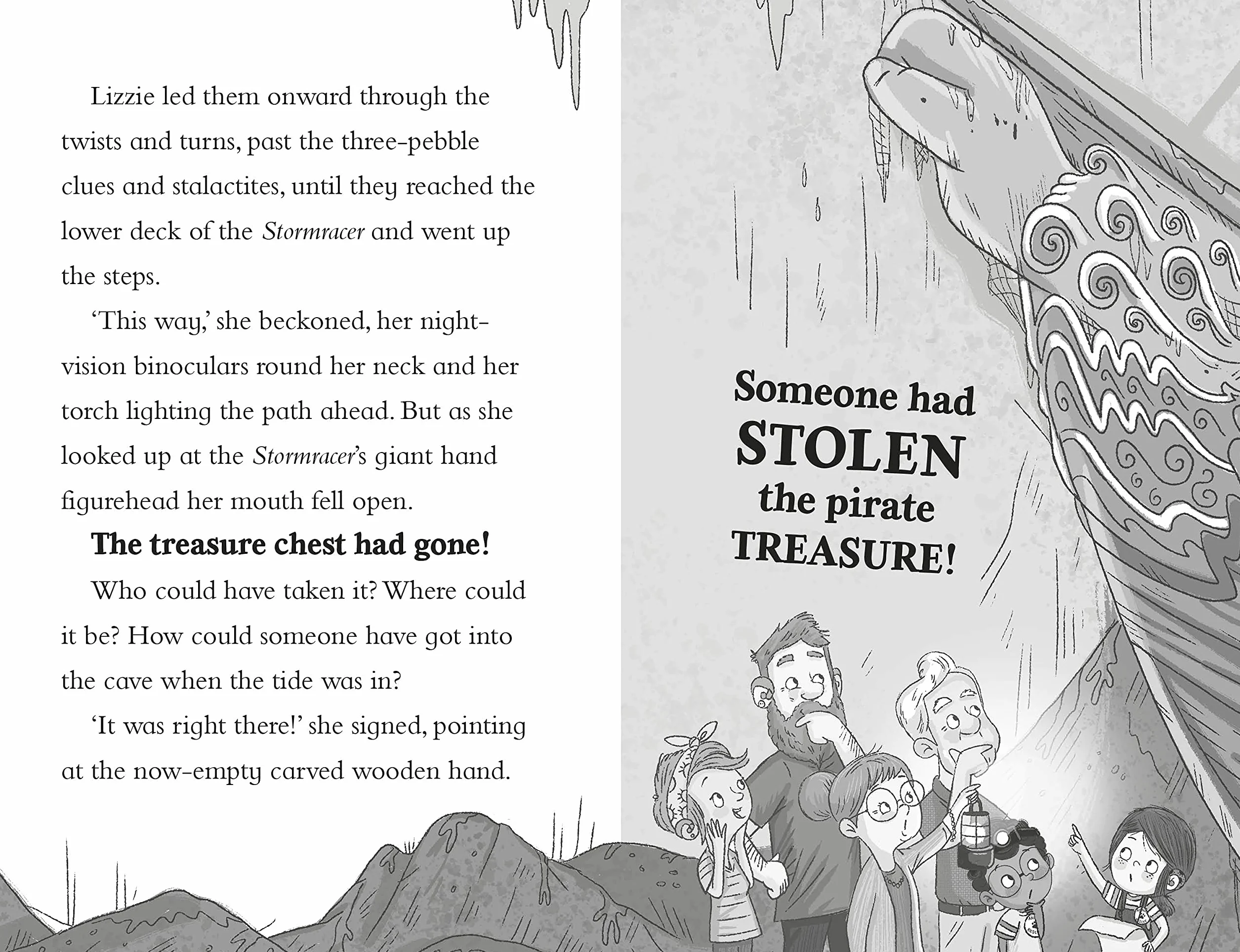 Lizzie and Lucky: The Mystery of the Stolen Treasure
