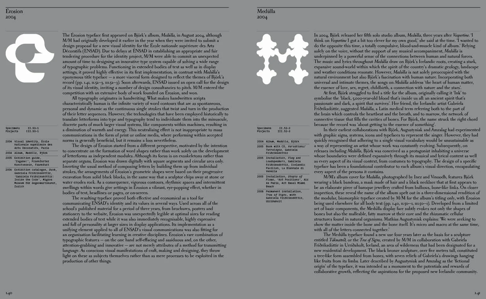 Letters from M/M (Paris): The Definitive Study of Typeface by Influential Art and Design Practice