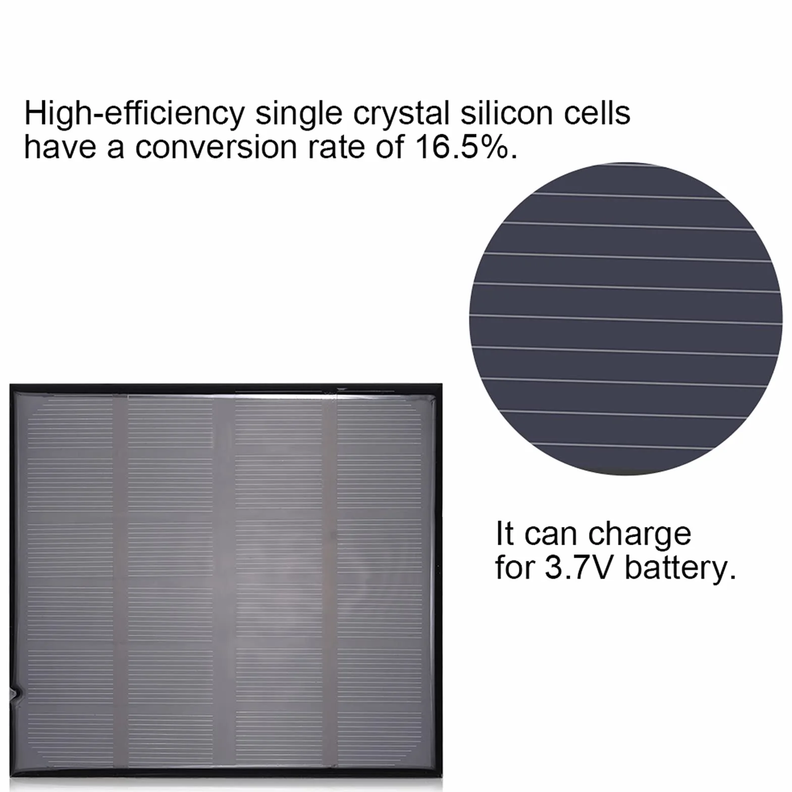 Mini panel słoneczny 6 V, 2 W – Idealny do ładowania akumulatorów i projektów DIY na świeżym powietrzu.