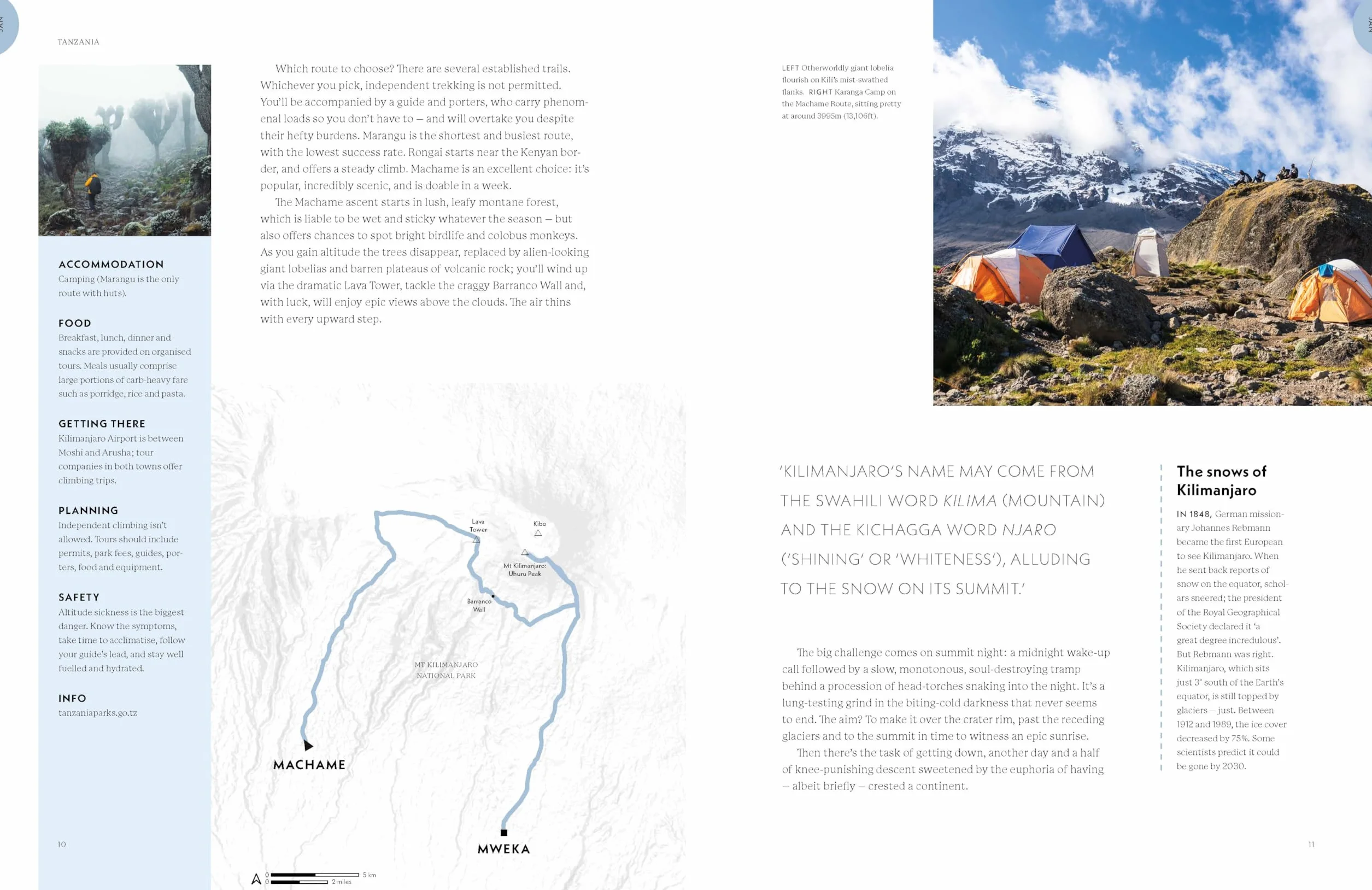 Where To Go When: Hiking 1ed -anglais-