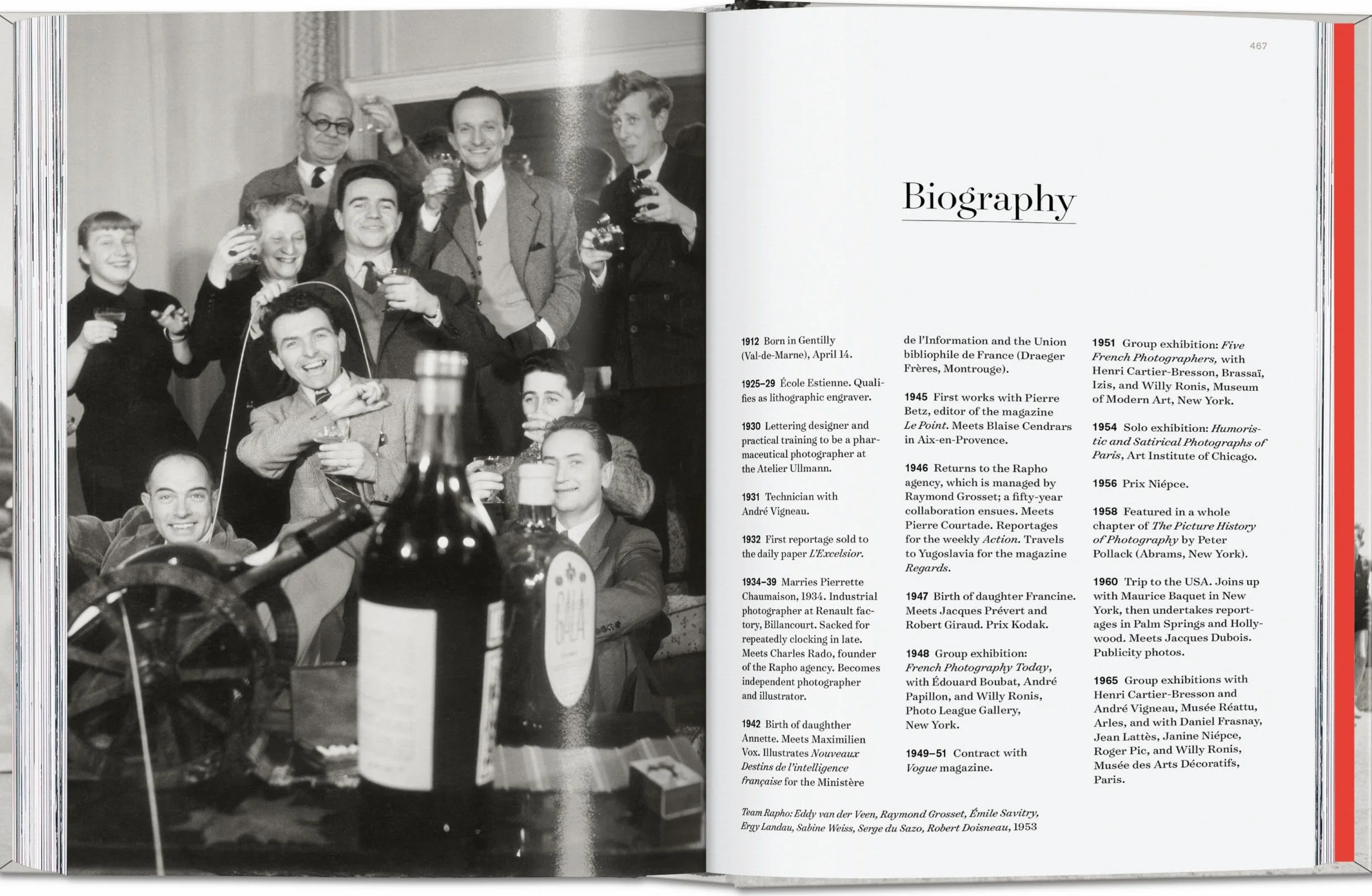 Robert Doisneau. Paris. 45th Ed.