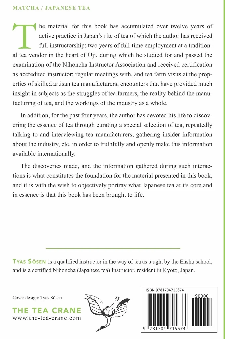 The Story of Japanese Tea: a broad outline of its cultivation, manufacturing, history and cultural values