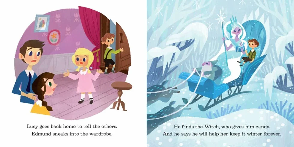 The Lion, the Witch and the Wardrobe Board Book: The Classic Fantasy Adventure Series (Official Edition)