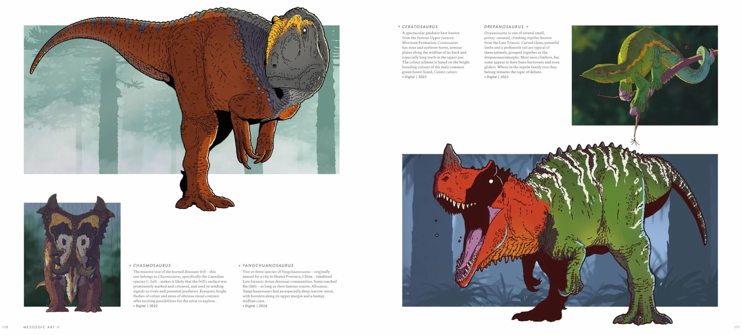 Mesozoic Art II: Dinosaurs and Other Ancient Animals in Art