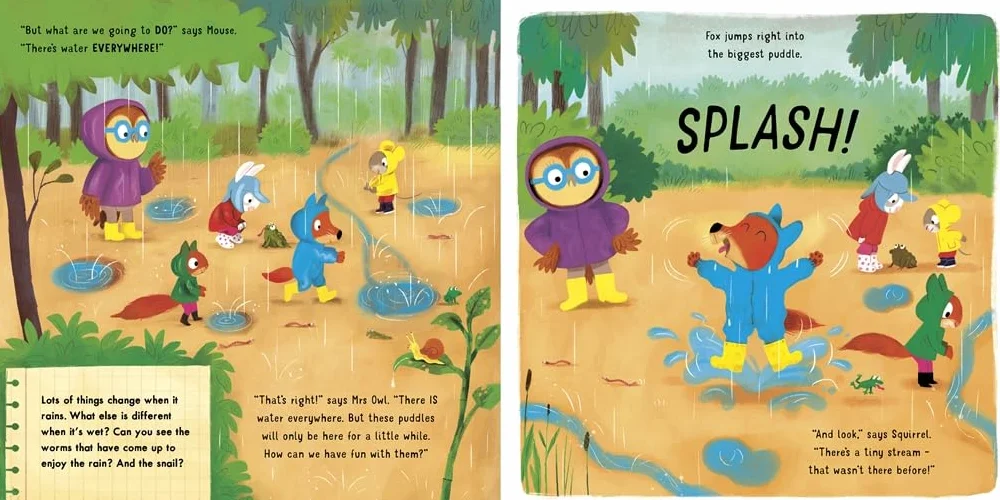 Mrs Owl’s Forest School: The Wet Welly Day