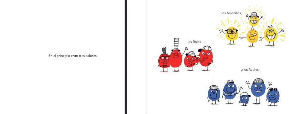 Mezclados. Una historia de colores
