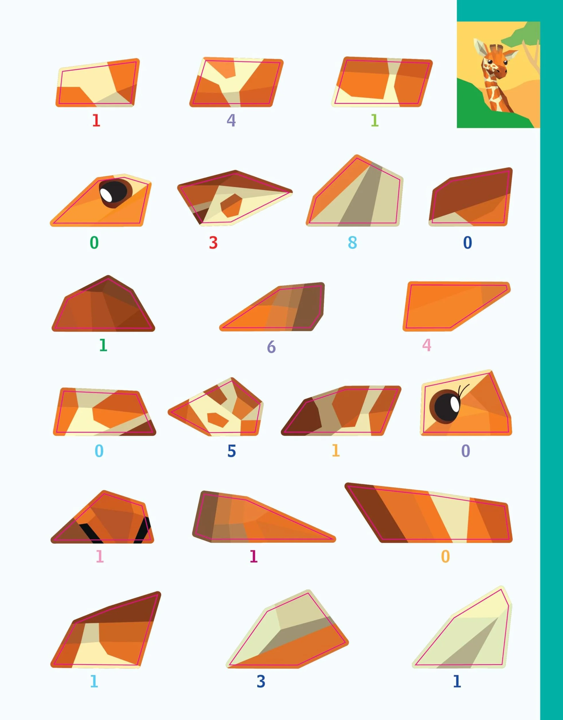 Learn by Sticker: Addition and Subtraction: Use Math to Create 10 Baby Animals!: 1