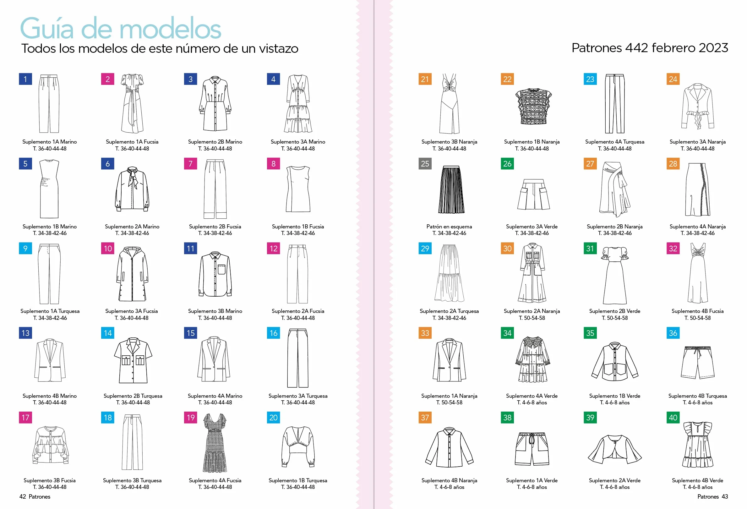 Pack especial vestidos de invitada: 2 revistas de Patrones