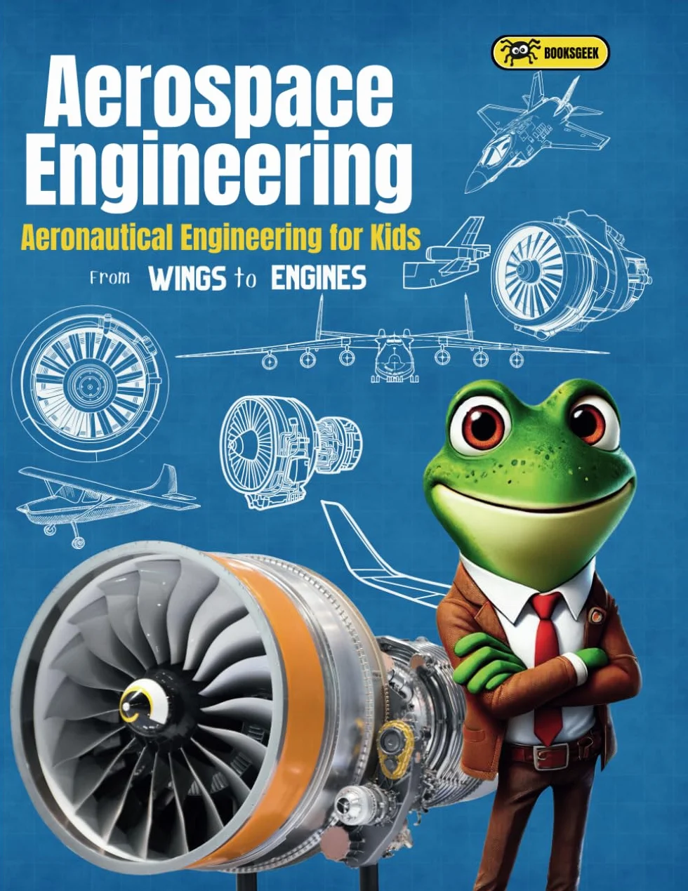 Aerospace Engineering for Kids: Aeronautical Engineering from Wings to Jet Engines, Airplane Design & Civil Aviation