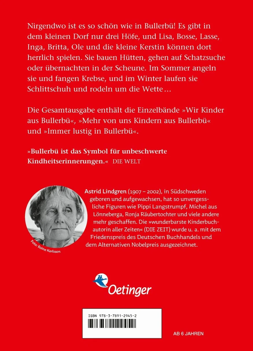 Die Kinder aus Bullerbü: Alle drei Kinderbücher in einem Band 1-3