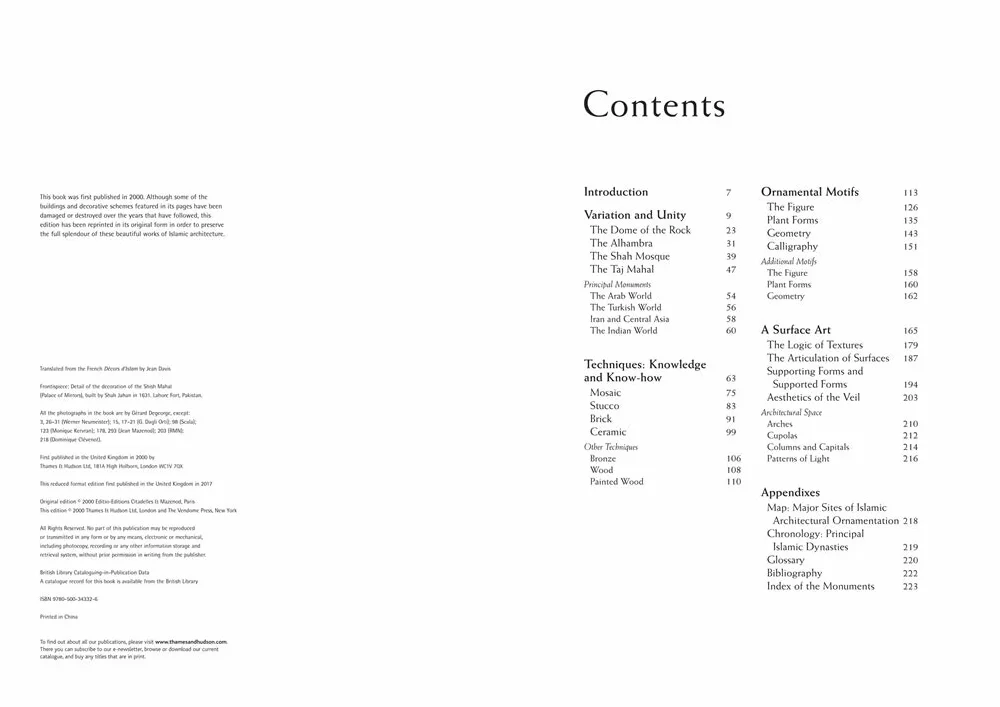 Ornament and Decoration in Islamic Architecture (New ed) /anglais