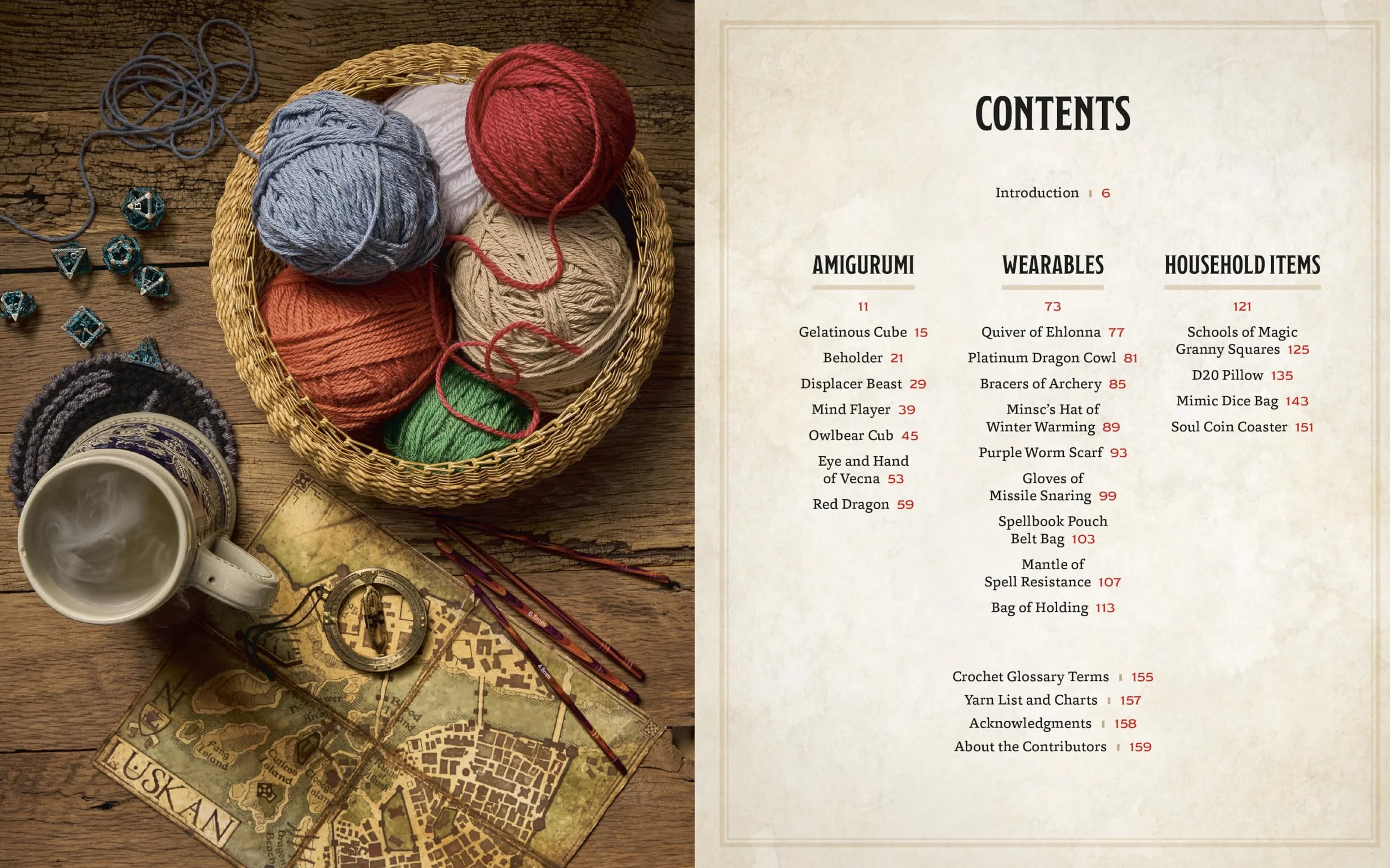 Dungeons & Dragons Crochet: A Book of Many Patterns