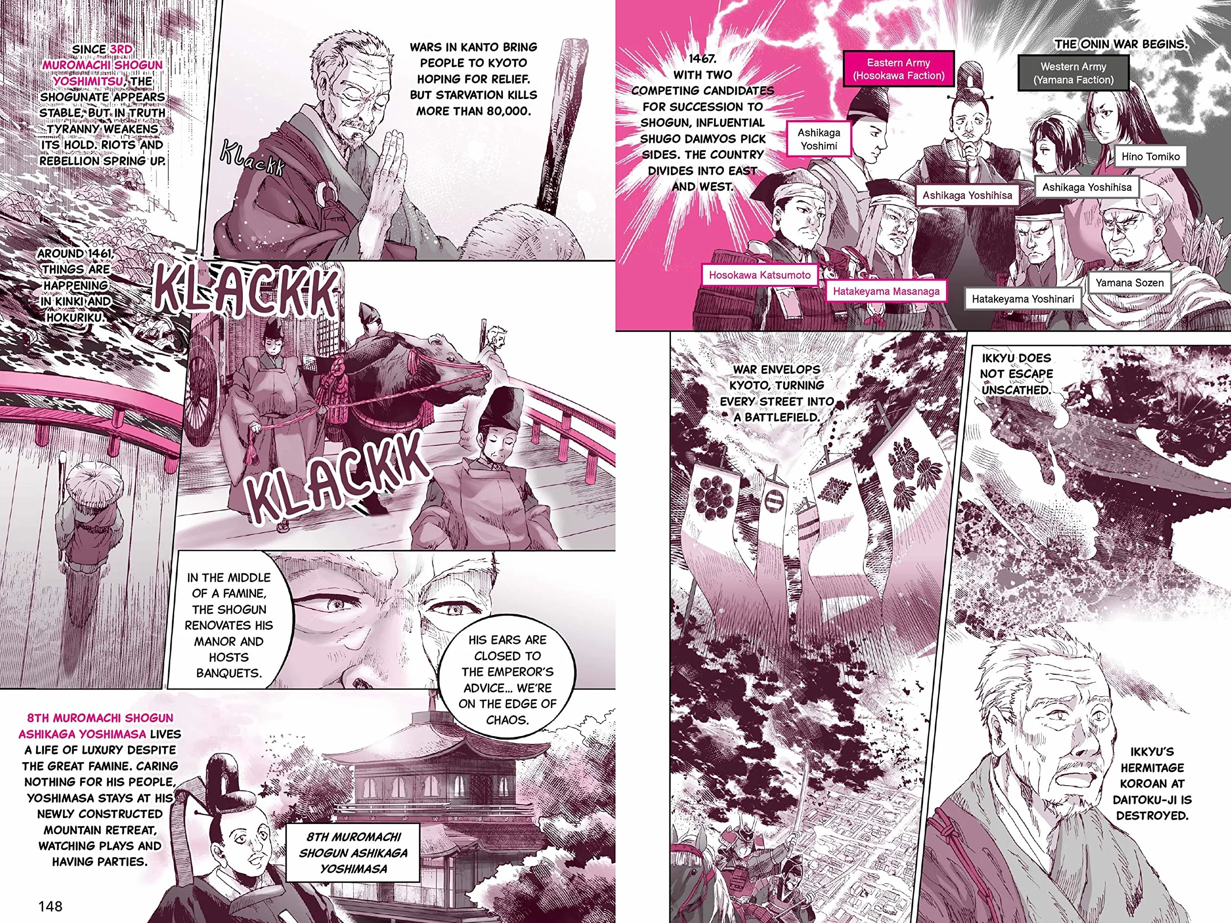 A History of Japan in Manga: Samurai, Shoguns and World War II