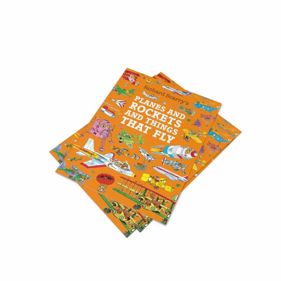 Planes and Rockets and Things That Fly: Take a flying lesson in this illustrated children’s classic from the magical world of Richard Scarry