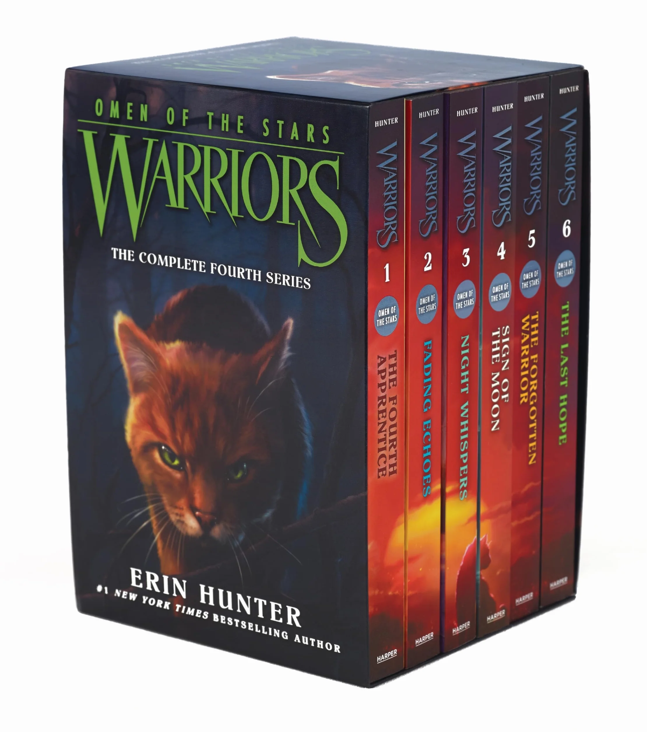 Warriors: Omen of the Stars Box Set: Volumes 1-6