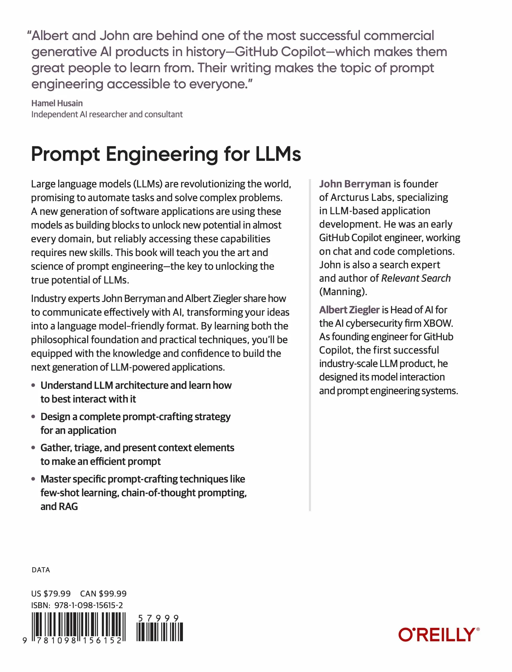 Prompt Engineering for Llms: The Art and Science of Building Large Language Model-Based Applications